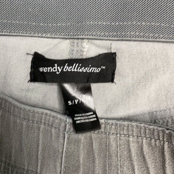 Wendy Bellissimo Gray Maternity Skinny Pants - Picture 12 of 15